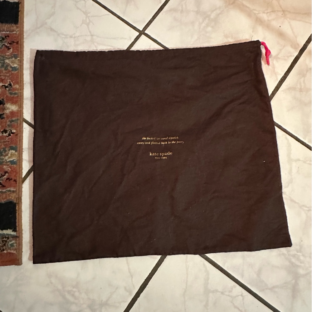 Kate spade dust bag